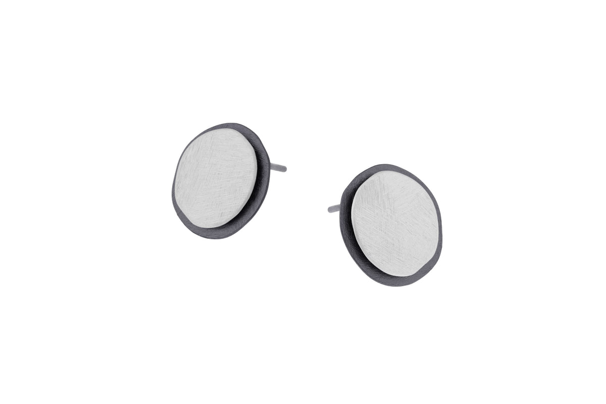 925er Silber Ohrstecker DECO ECHO E 047312