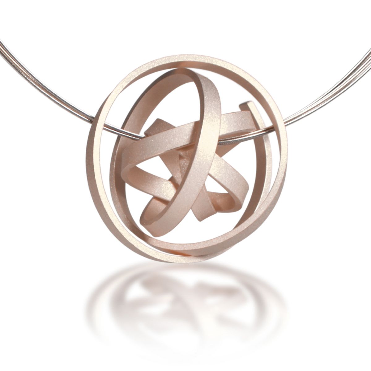 Anhänger Knotenschmuck Kugel Knoten ANH-11