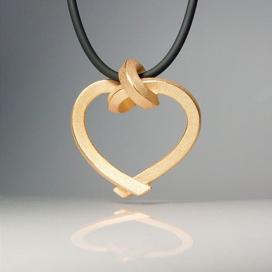 Anhänger Knotenschmuck Gebundenes Herz ANH-17