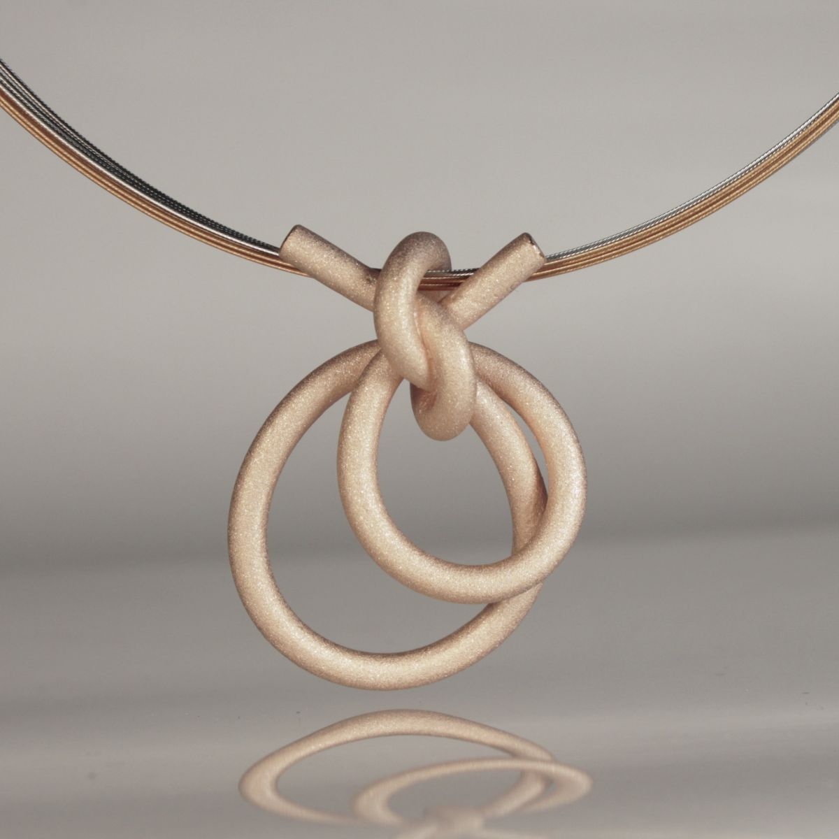 Anhänger Knotenschmuck Schlaufen Knoten ANH-22