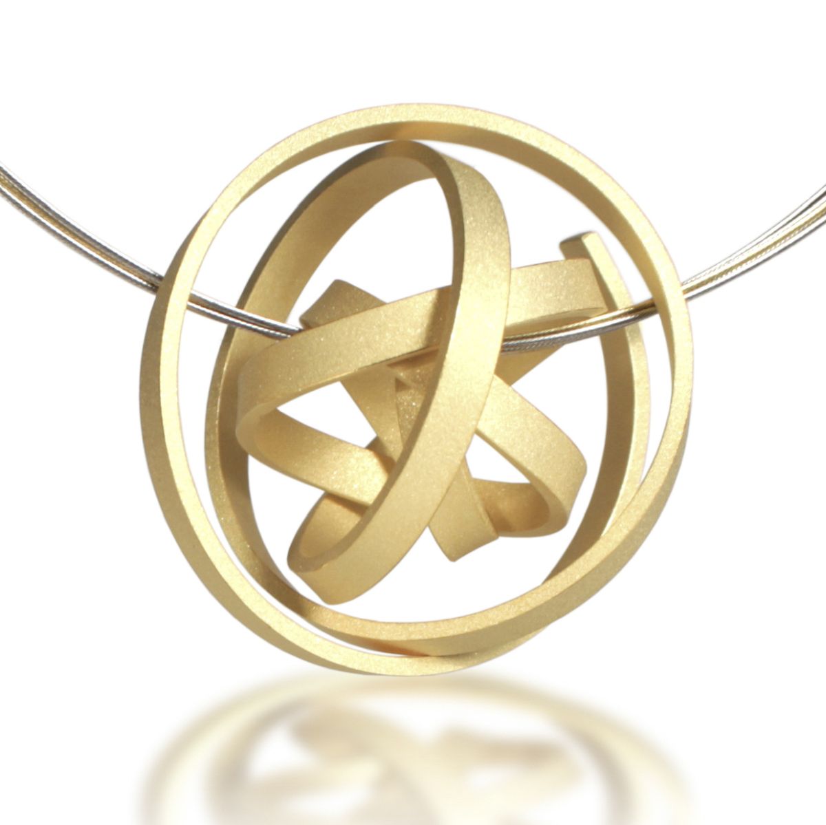 Anhänger Knotenschmuck Kugel Knoten ANH-30