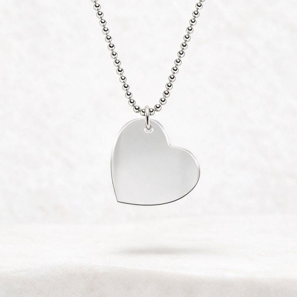Kette mit Herzanhänger personalisierbar