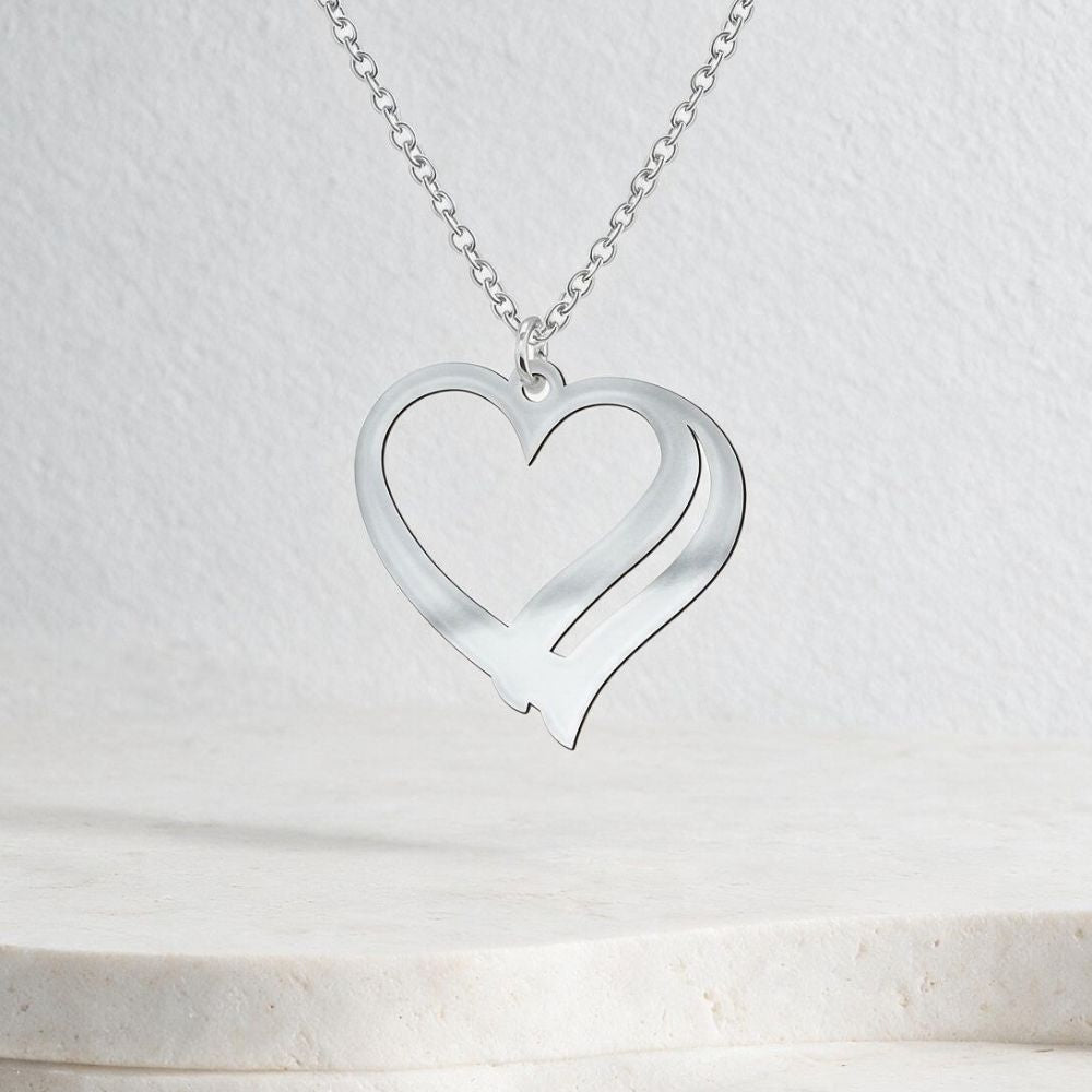 Kette mit Herzanhänger | personalisierbar