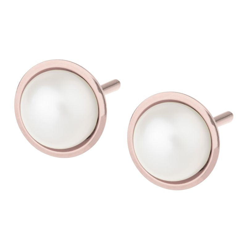Edelstahl Ohrstecker Rosegold-Beschichtung ERNSTES DESIGN E481