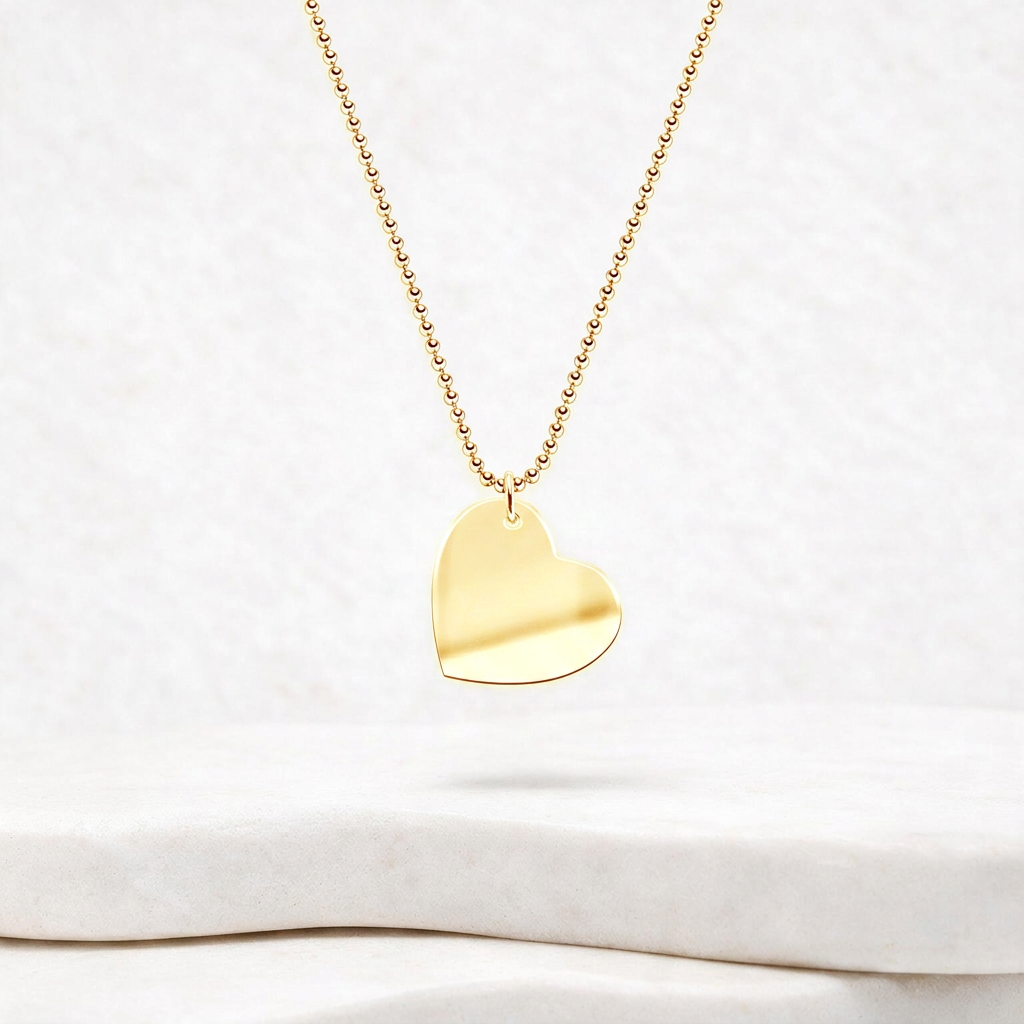 Kette mit Herzanhänger personalisierbar
