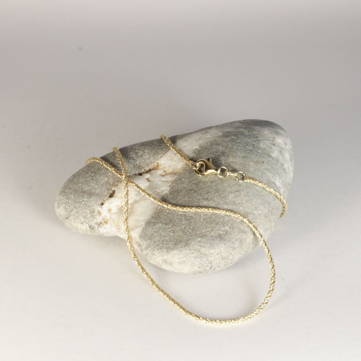 Kette Knotenschmuck KET Seil 1,3 Silber 925