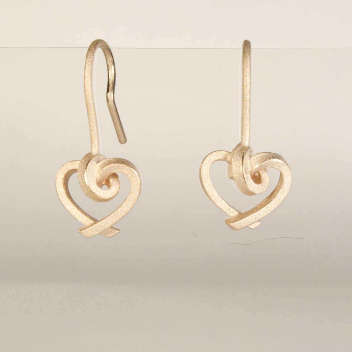 Ohrhänger Knotenschmuck Herzen OH-H20