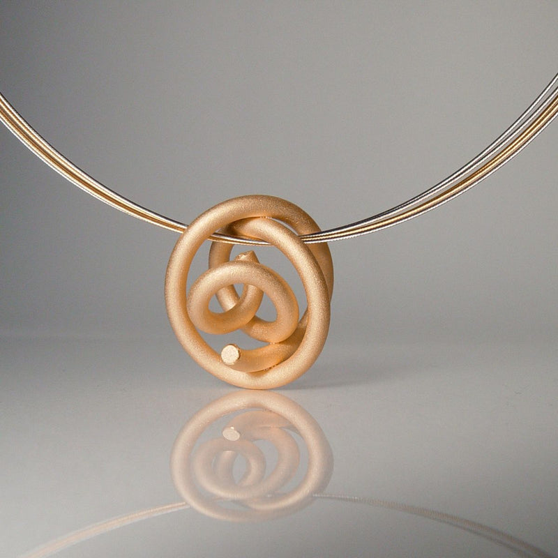 Anhänger Knotenschmuck Kugel Knoten ANH-14