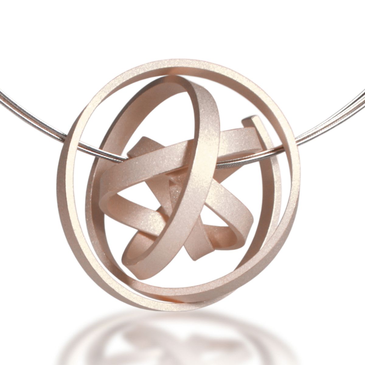 Anhänger Knotenschmuck Kugel Knoten ANH-30