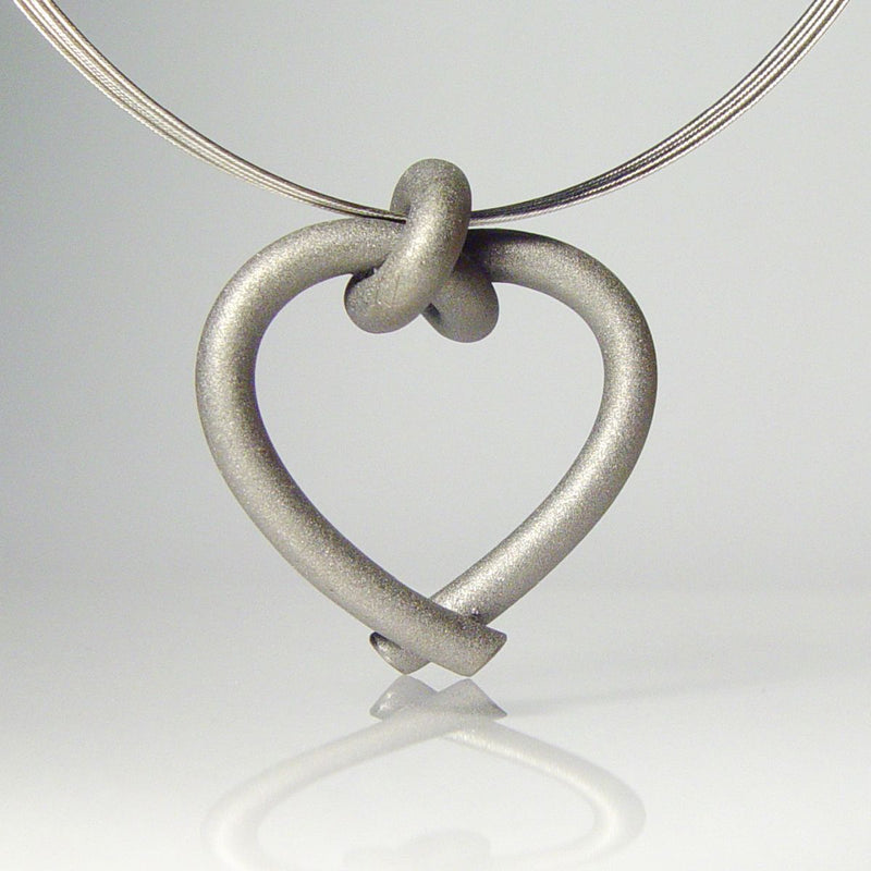 Anhänger Knotenschmuck Gebundenes Herz ANH-4