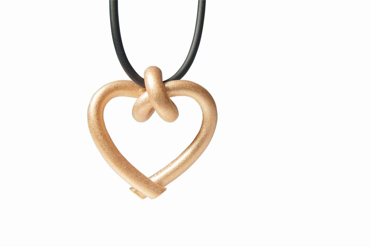 Anhänger Knotenschmuck Gebundenes Herz ANH-5