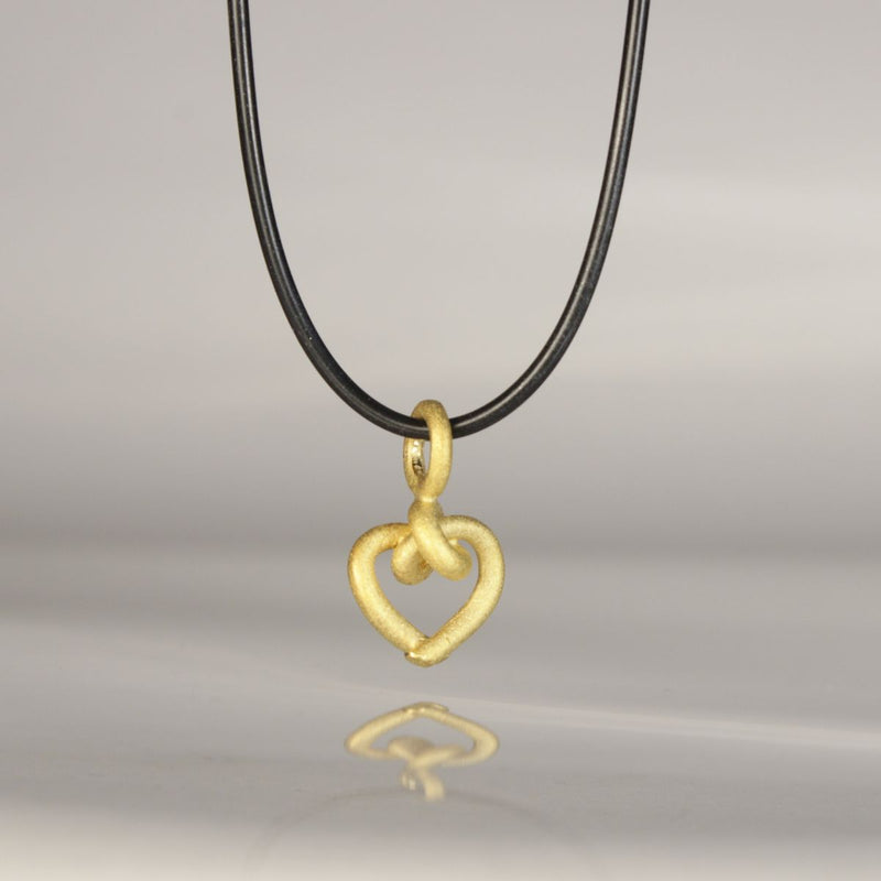 Anhänger Knotenschmuck Mini Herz ANH-H21