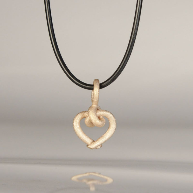 Anhänger Knotenschmuck Mini Herz ANH-H21