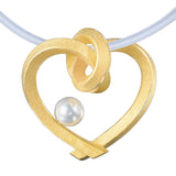 Anhänger Knotenschmuck Gebundenes Herz ANH-P2