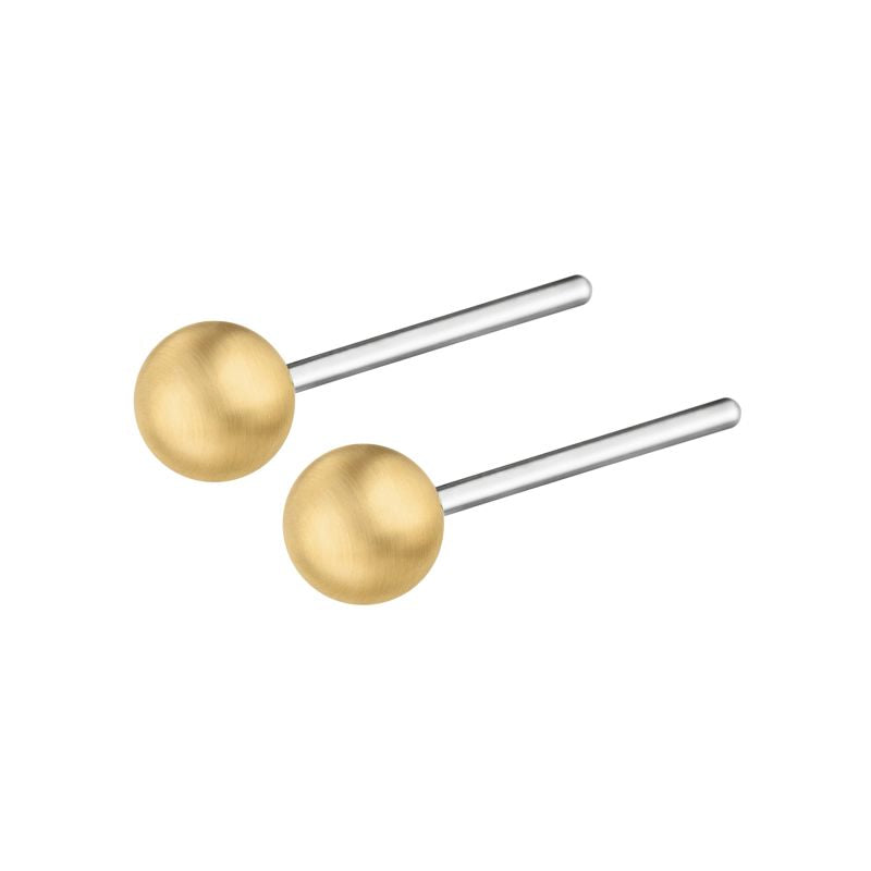 Edelstahl Ohrstecker Gelbgold ERNSTES DESIGN E286