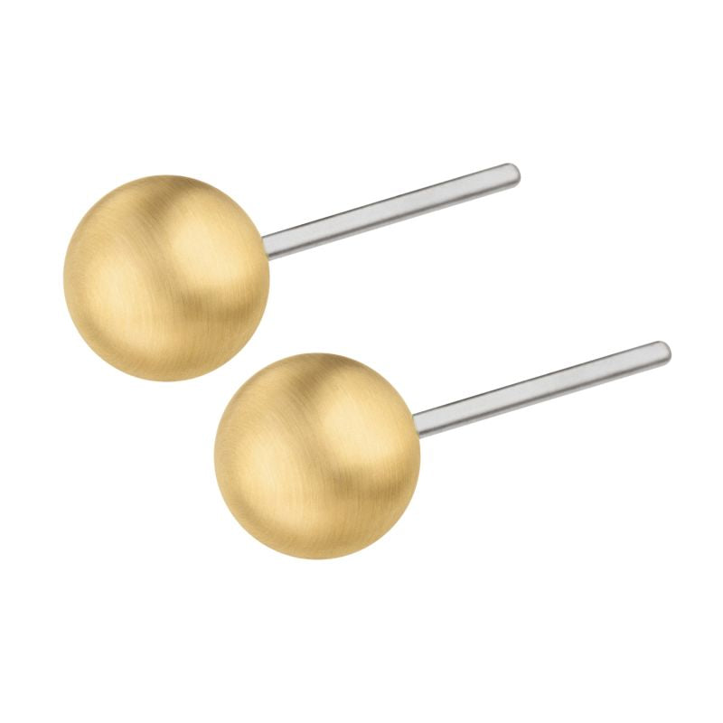 Edelstahl Ohrstecker Gelbgold ERNSTES DESIGN E288