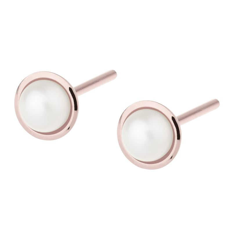 Edelstahl Ohrstecker Rosegold-Beschichtung ERNSTES DESIGN E478