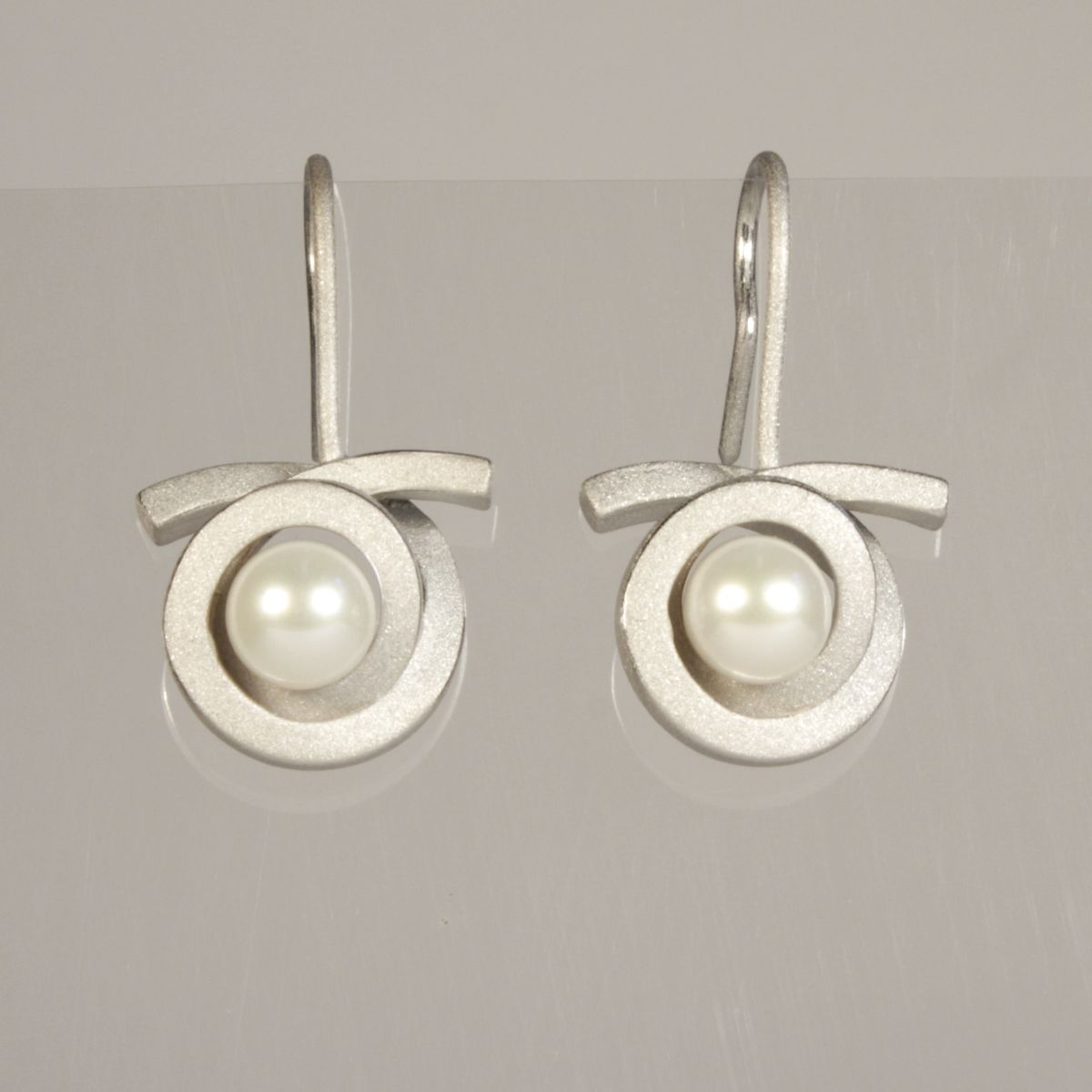 Ohrhänger Knotenschmuck Spirale OH-P11