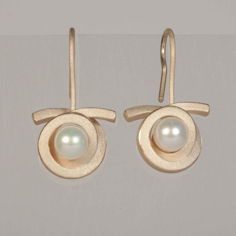 Ohrhänger Knotenschmuck Spirale OH-P11