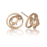 Ohrstecker Knotenschmuck Kugel Knoten OST-12