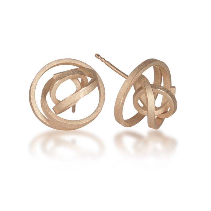 Ohrstecker Knotenschmuck Kugel Knoten OST-12