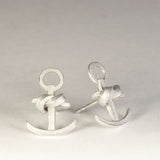 Ohrstecker Knotenschmuck Anker OST-28