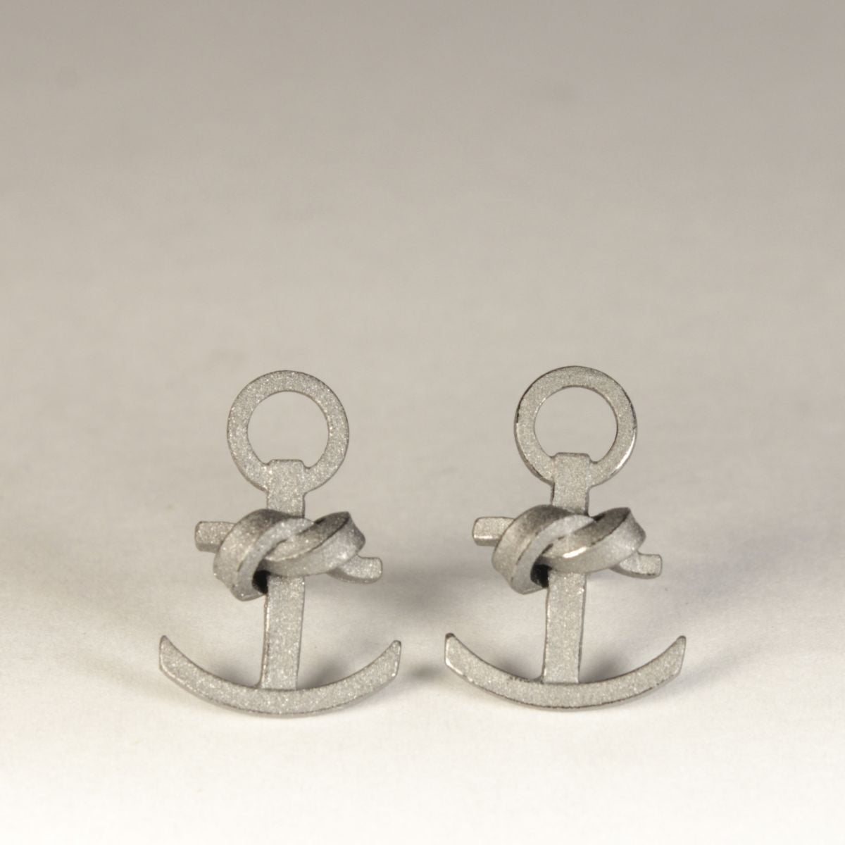 Ohrstecker Knotenschmuck Anker OST-28