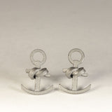 Ohrstecker Knotenschmuck Anker OST-28